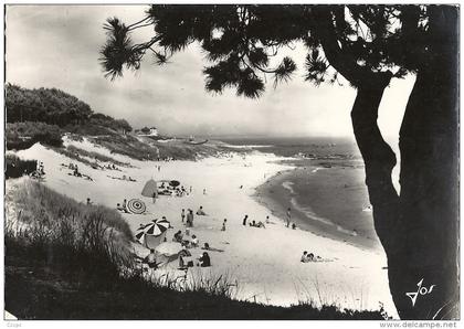 CPSM Beg-Meil - La grande plage et les dunes