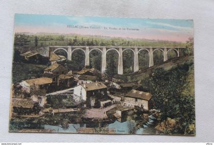 Bellac, le viaduc et les tanneries, Haute Vienne 87