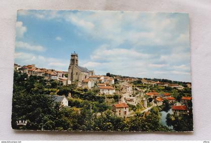 N296, Cpm, Bellac, vue générale, l'église, Haute Vienne 87