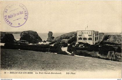 CPA BELLE-ILE-en-MER - Le Fort Sarah-Bernhardt (293640)