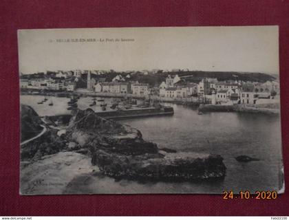 CPA - Belle-Ile-en-Mer - Le Port de Sauzon