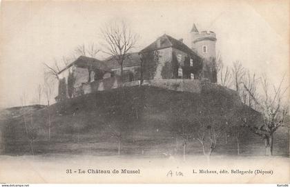 bellegarde sur valserine * le château de mussel