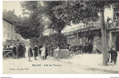 Carte Postale: Belley- Café des Terreaux