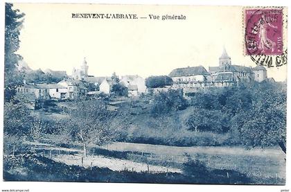 BENEVENT L'ABBAYE - Vue générale