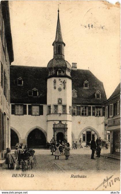 CPA AK BENFELD - Rathaus (452577)