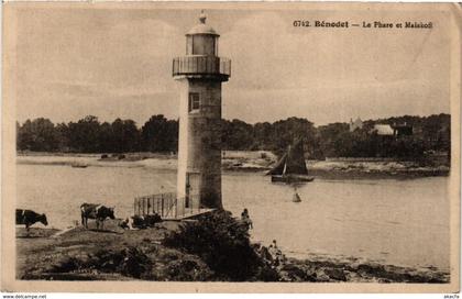 CPA BÉNODET - Le Phare et Malakoff (252829)