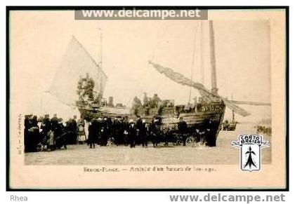 62 Berck-Plage Berck - 223 BERCK-PLAGE - Arrivée d'un bateau de harengs - cpa