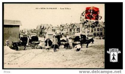 62 Berck-Plage Berck - 45 BERCK-PLAGE - Les Villas -  cpa Rhea D62D  K62108K  C62108C