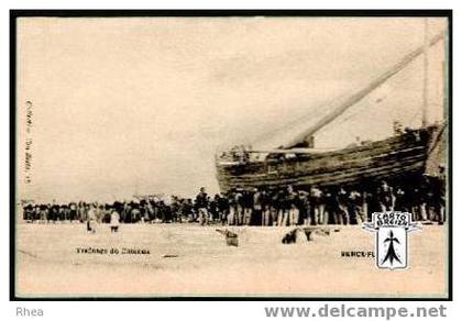 62 Berck-Plage Berck - Traînage de Bateaux BERCK-PLAGE - cpa