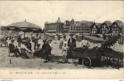 CPA BERCK-PLAGE - Le Casino et les Villes (129358)