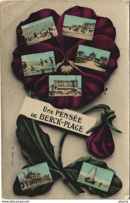 CPA BERCK-PLAGE - Une Pensee de BERCK-PLAGE (129789)