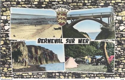 CPSM Berneval-sur-Mer vues multiples