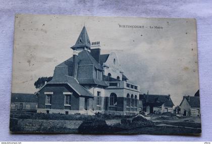 Bertincourt, la mairie, Pas de Calais 62