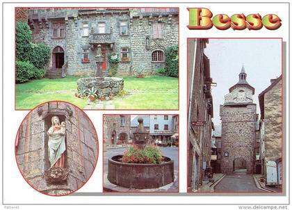 CPM FRANCE 63 PUY-DE-DOME BESSE-ET-SAINT-ANASTAISE - Besse - Multivues 1998