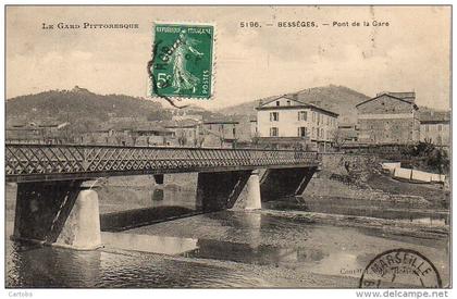 30 BESSEGES  Pont de la Gare