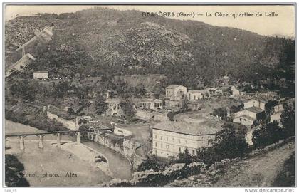 Gard : Bessèges, La Céze, Quartier  de Lalle