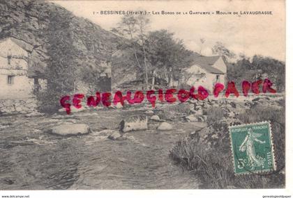 87- BESSINES SUR GARTEMPE- BORDS DE LA GARTEMPE- MOULIN DE LAVAUGRASSE