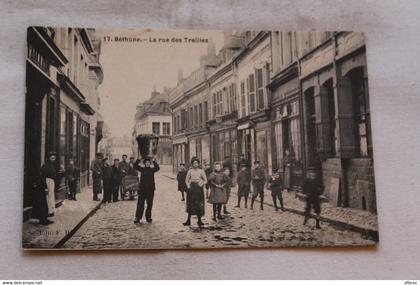 Bethune, la rue des Treilles, Pas de Calais 62