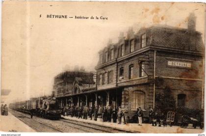 CPA BÉTHUNE - Interieur de la Gare (213326)