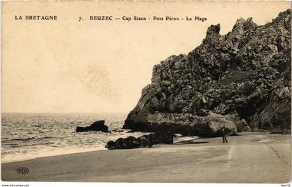 CPA Beuzec - Cap Sizun - Pors Peron - La Plage (1033343)