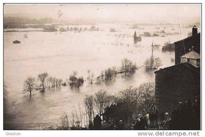 BEZIERS (HERAULT ) 1907 CARTE PHOTO DES INONDATIONS (DAUVERGNE BEZIERS PHOTOGRAPHE)