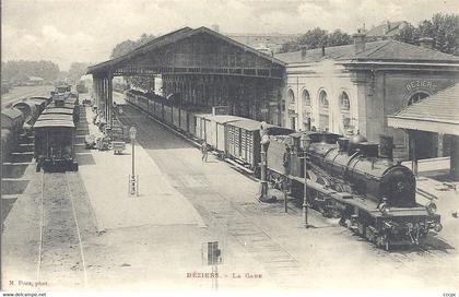 CPA Béziers La Gare