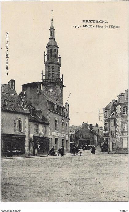 Binic - Place de l'Eglise