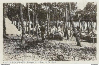 D40 -CAMP DE BISCARROSSE - L'HEURE DE LA SOUPE