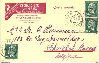 Carte POSTALE  Ancienne de  BISCHWILLER - Sociètè Philomatique