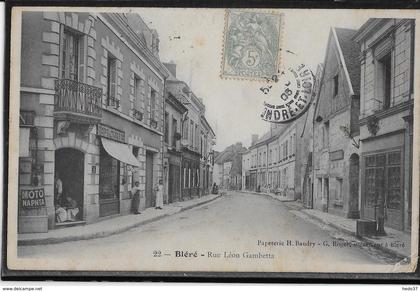 Bléré - Rue Léon Gambetta