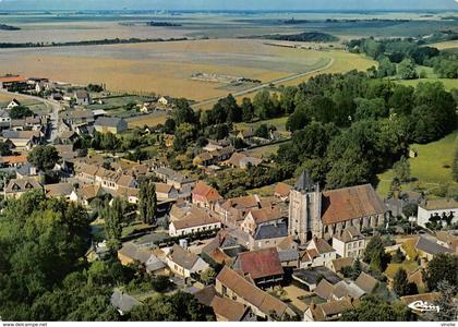 PIE-mpb-19-690 : BLEVY. VUE AERIENNE.