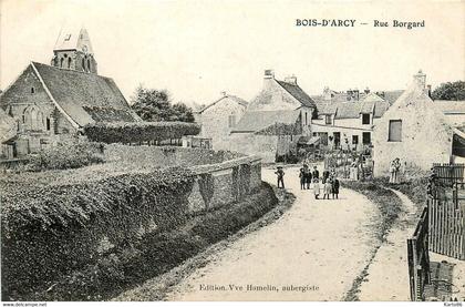 bois d'arcy * la rue borgard * villageois