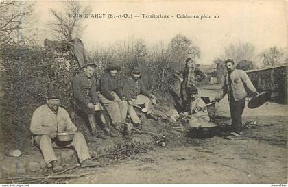 BOIS D'ARCY territoriaux, cuisine en plein air