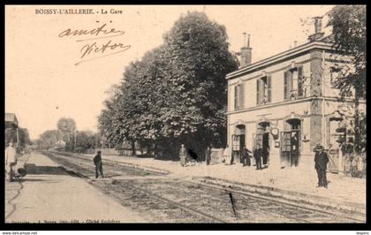 95 - BOISSY L'AILLERIE -- La gare