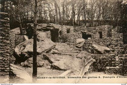 boissy la rivière * ensemble des grottes