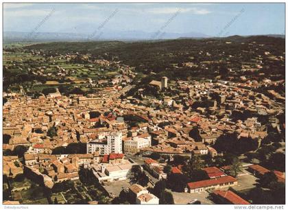 BOLLENE Vaucluse 84 : vue aérienne de la ville ( exclusivité Maison de la Presse à Bollène )