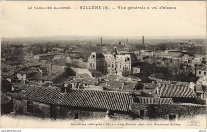 CPA BOLLENE Vue Generale a Vol d'Oiseau (1086932)