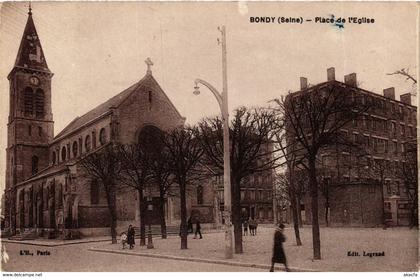 CPA BONDY Place de l'Église (869132)