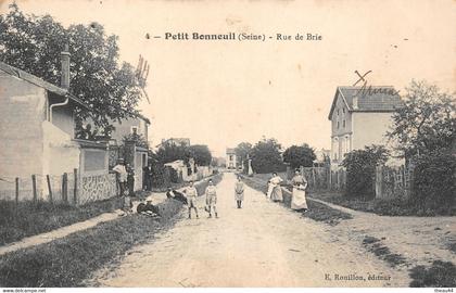 ¤¤   -   BONNEUIL-sur-MARNE  -  PETIT-BONNEUIL   -  Rue de Brie     -  ¤¤