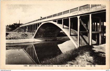 CPA BONNEUIL-sur-MARNE Nouveau Pont et Canal (1352352)