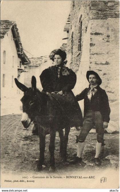 CPA BONNEVAL-sur-ARC Costumes - Types (1191994)