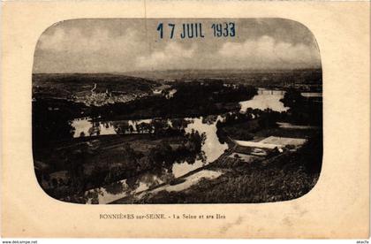 CPA BONNIERES-sur-SEINE - La SEINE et ses Iles (102773)