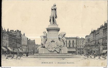 Bordeaux - Monument Gambetta