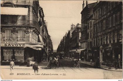 CPA BORDEAUX-Cours d'Alsace Lorraine (28049)