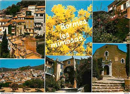 83 - Bormes les Mimosas - Multivues - CPM - Voir Scans Recto-Verso