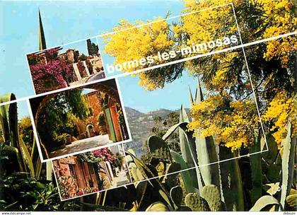 83 - Bormes les Mimosas - Multivues - CPM - Voir Scans Recto-Verso