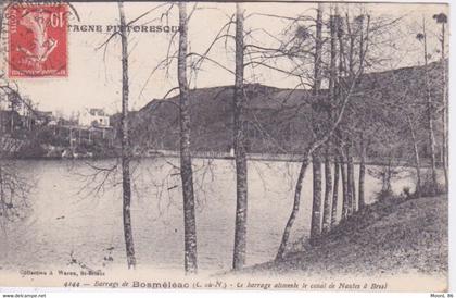 22 - BARRAGE DE BOSMELEAC - CE BARRAGE ALIMENTE LE CANAL DE NANTES A BREST - BRETAGNA PITTORESQUE