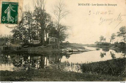 bouaye * 1907 * les quais de bouaye * carrelet de pêche