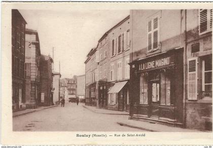 Moselle, Boulay : Rue de St Avold