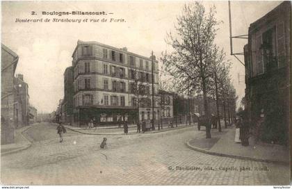 Boulogne Billancourt - Boulevard de Strasbourg